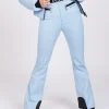 Ski broek met flared pasvorm en verstelbare riem