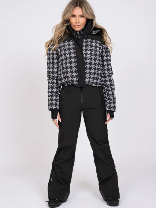 Ski broek met verstelbare tailleband