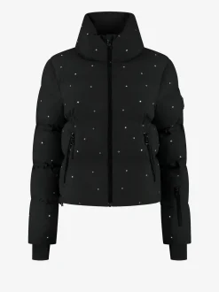 Ski jas met Swarovski kristallen