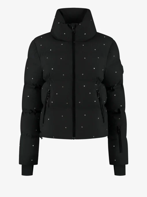 Ski jas met Swarovski kristallen