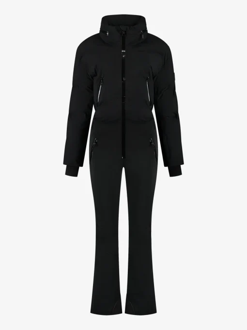 Ski jumpsuit met waterdichte bescherming en verstelbare details