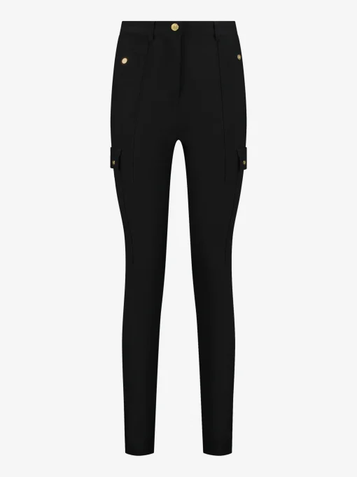 Skinny broek met mid rise