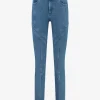 Skinny jeans met lijn detail