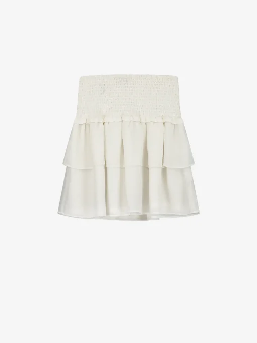 Skirt with ruffle