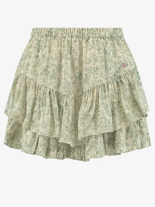 Skort met bloemenprint