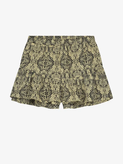 Skort met slangenprint