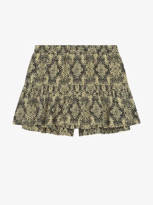 Skort met slangenprint