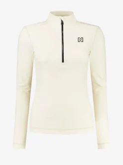 Sport top met rits