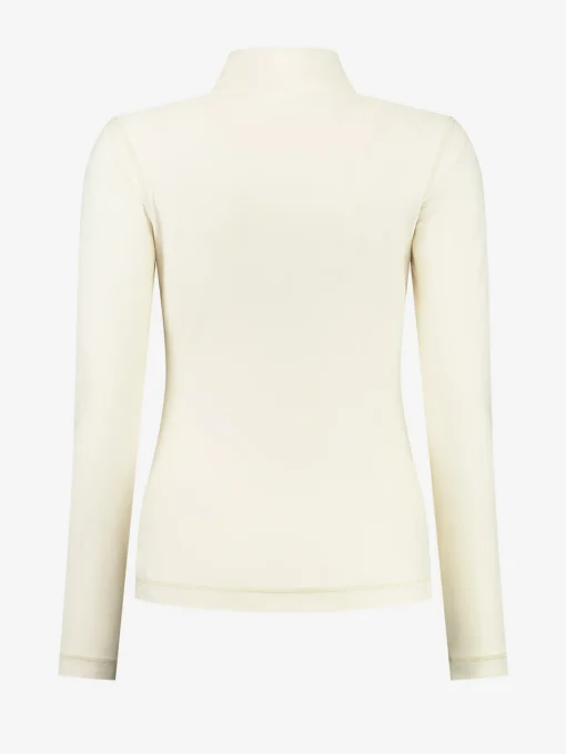 Sport top met rits