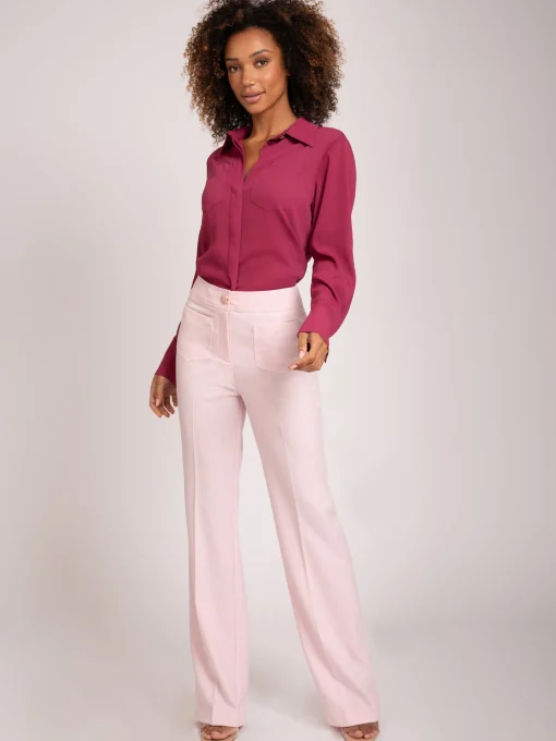 Straight fit broek
