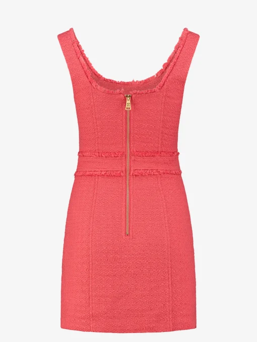 Strakke tweed jurk