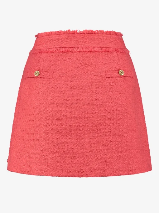 Strakke tweed rokje