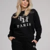 Sweater met embroidery logo