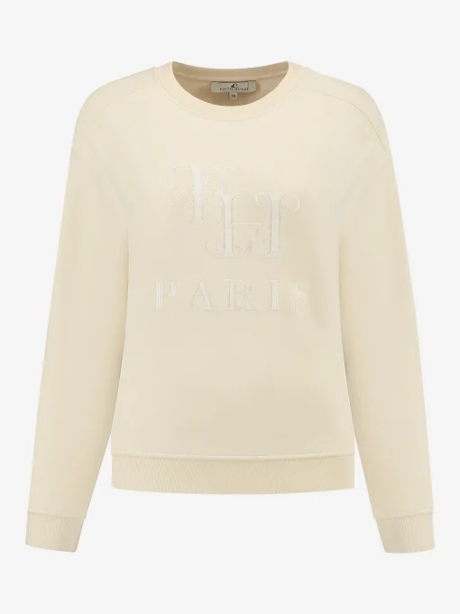 Sweater met embroidery logo