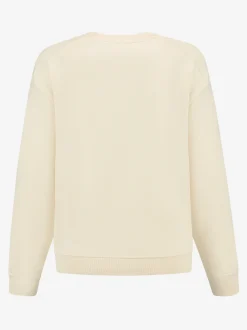 Sweater met embroidery logo