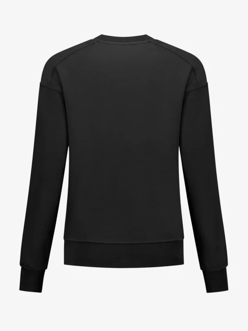 Sweater met embroidery logo