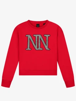 Sweater met geborduurd logo