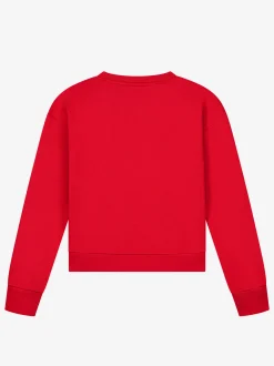 Sweater met geborduurd logo