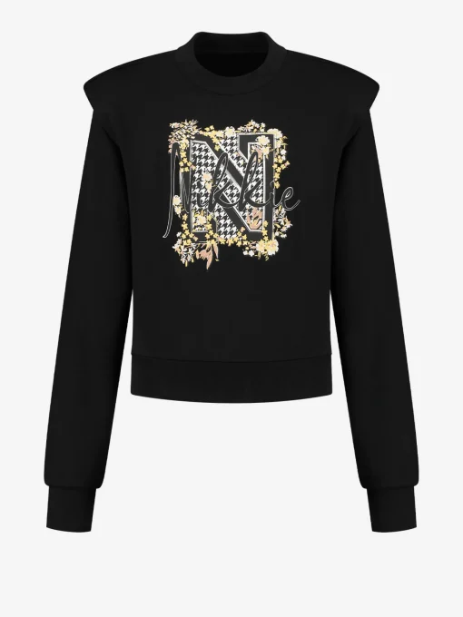 Sweater met grafisch logo