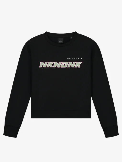Sweater met grafisch logo