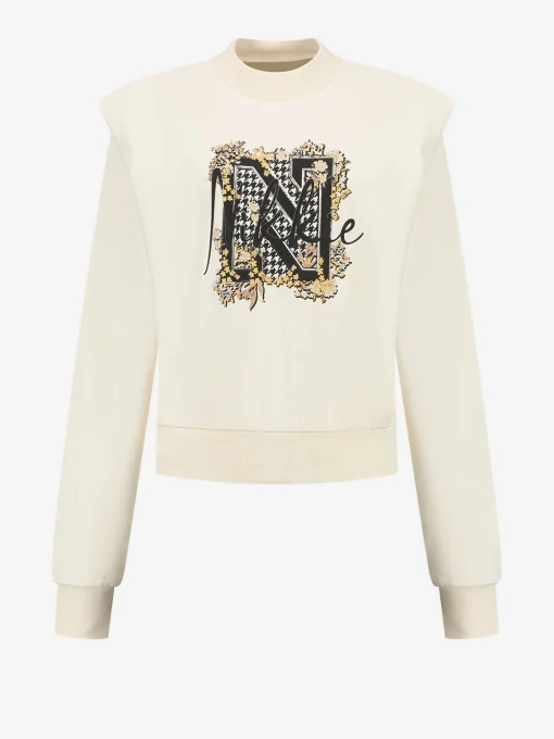 Sweater met grafisch logo