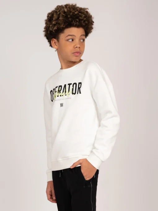 Sweater met grafische print