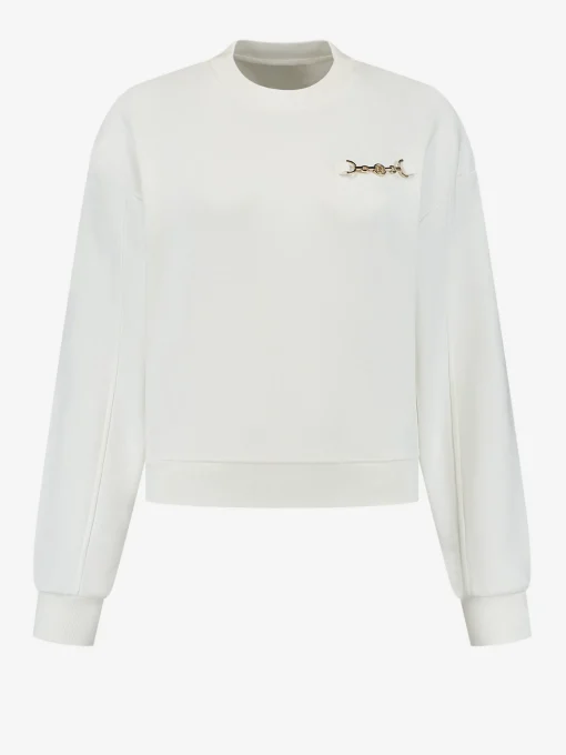 Sweater met ketting detail