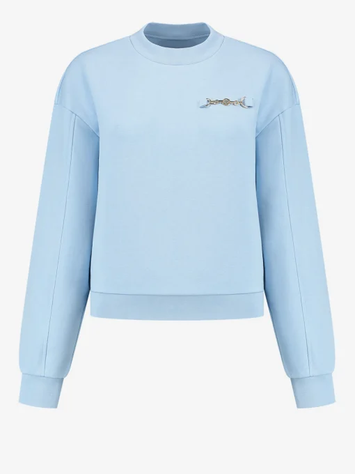Sweater met ketting detail