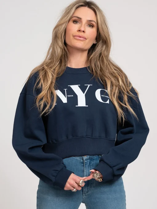Sweater met NYC print
