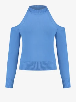 Sweater met open schouders