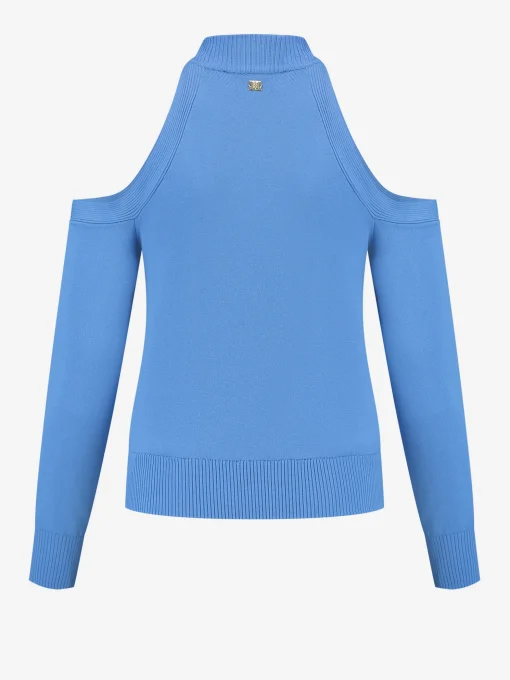 Sweater met open schouders