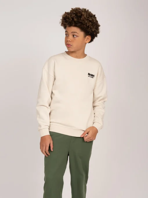 Sweatshirt met embroidery logo