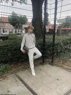 Sweatshirt met rits