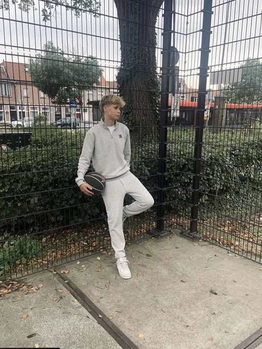 Sweatshirt met rits