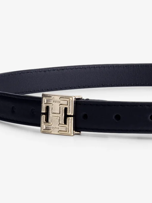 Taille riem met logo gesp
