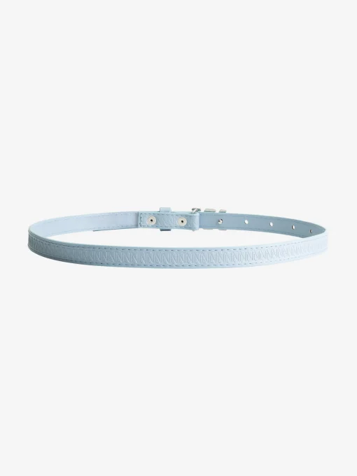 Taille riem met logo patroon