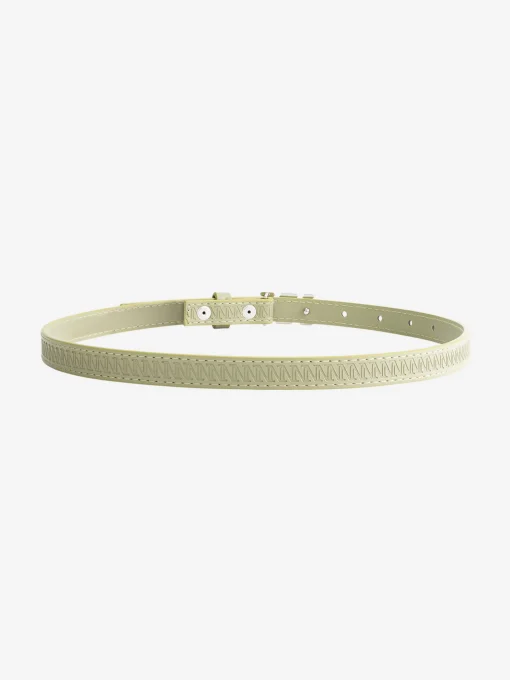 Taille riem met logo patroon