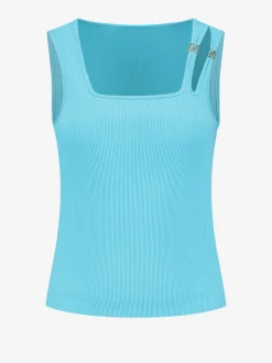 Tanktop met schouder detail