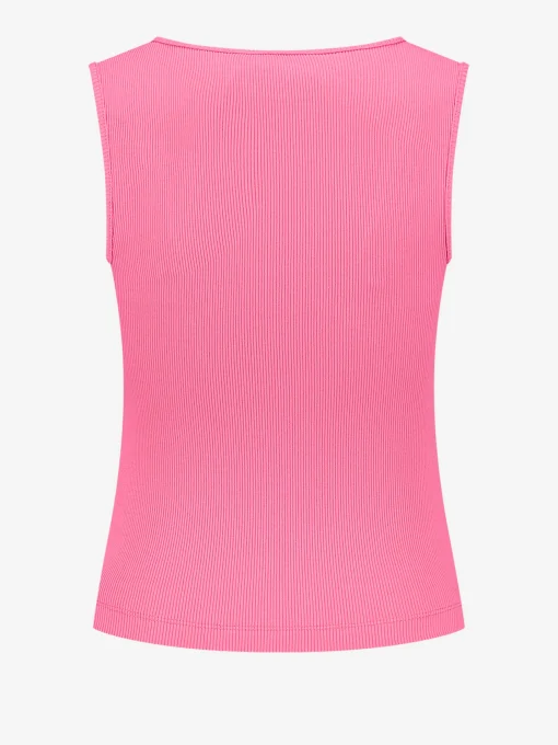 Tanktop met schouder detail