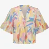 Top met bloemenprint