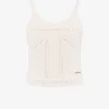 Top met crochet