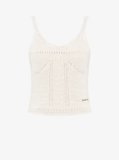 Top met crochet