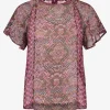 Top met print