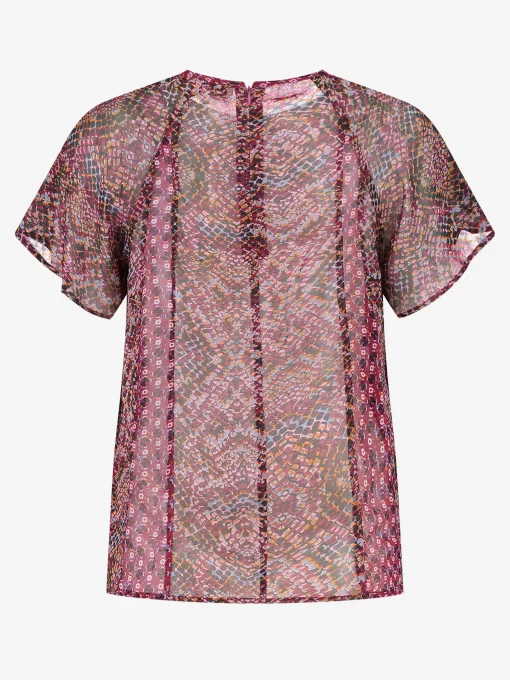 Top met print