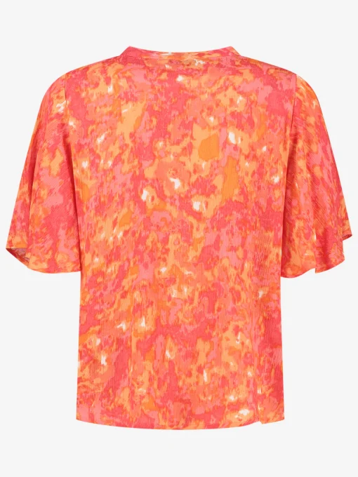 Top met ruffles