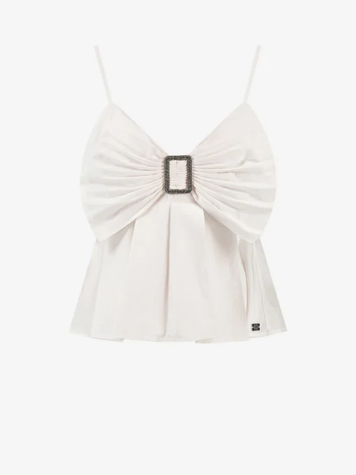 Top met strik