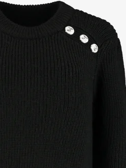 Trui met FH knopen detail