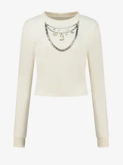 Trui met ketting print