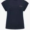 T-shirt met boxy fit