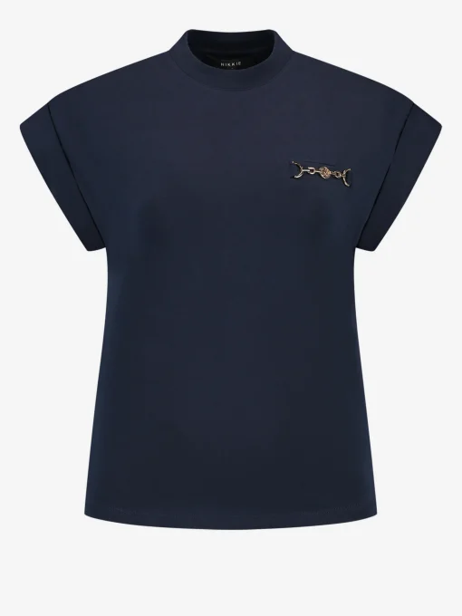 T-shirt met boxy fit